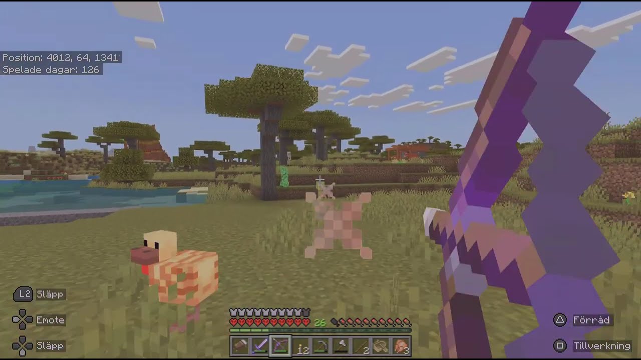 Cozy minecraft hardcore ep 25  (no commentary ) Day 125 - 130