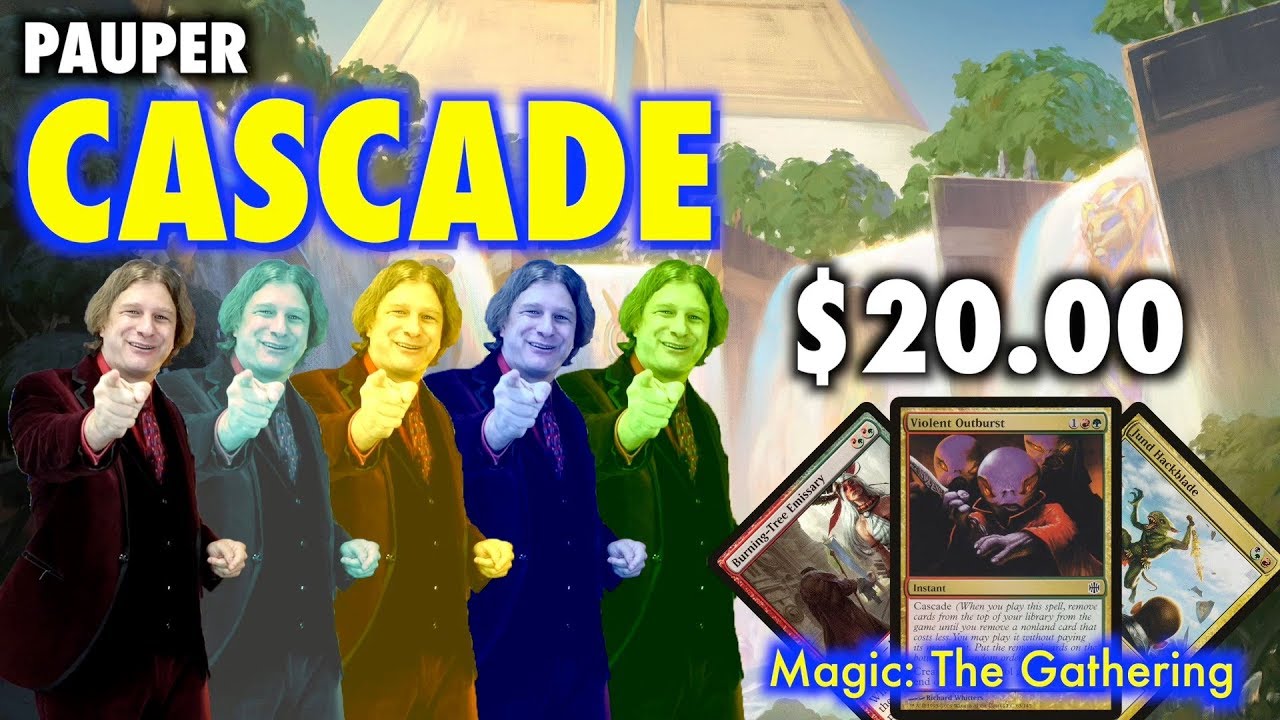 Cascade into Pauper for only $20.00 with a Red/Green Cascade Deck for Magic: The Gathering