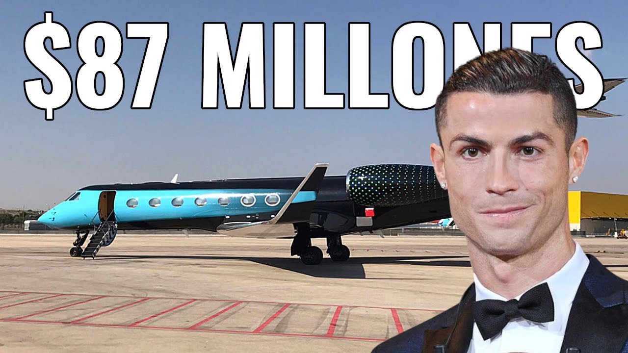 Dentro De Los 2 Aviones Privado De Cristiano Ronaldo