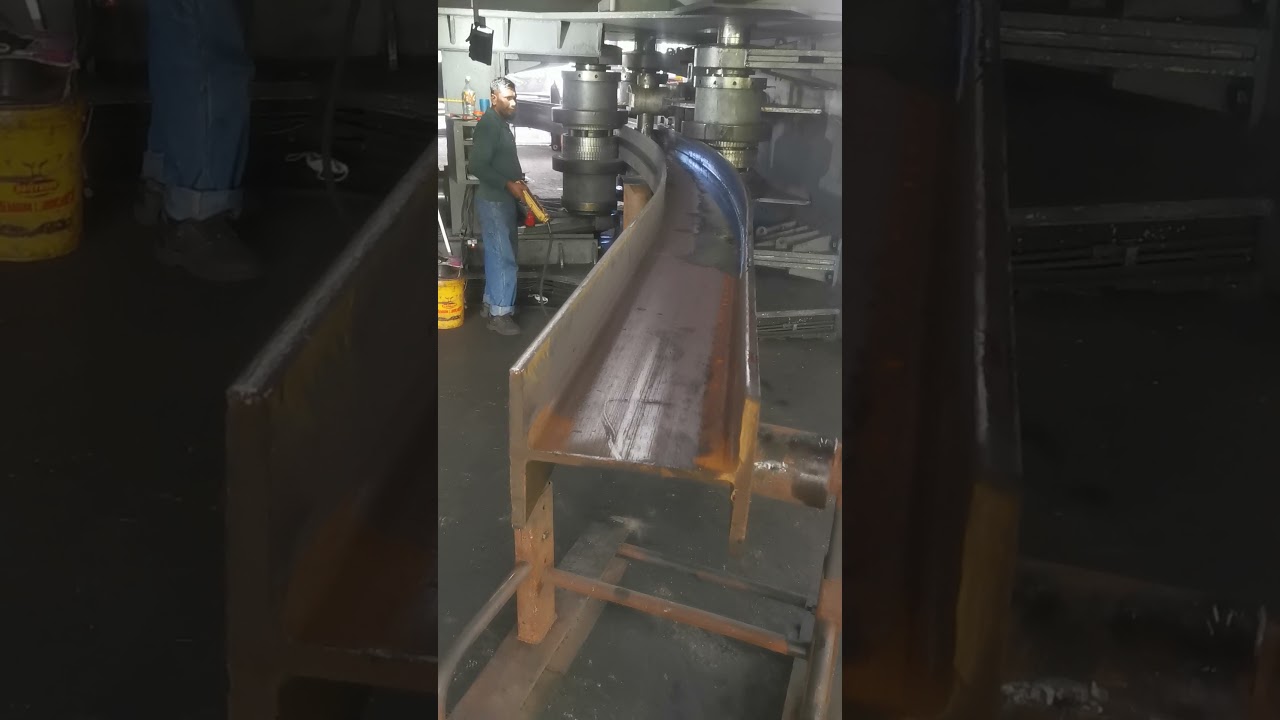 300x400x144kg/m UC R 11 meters bending by MB ROLLING S B Malaysia hp 0162116881