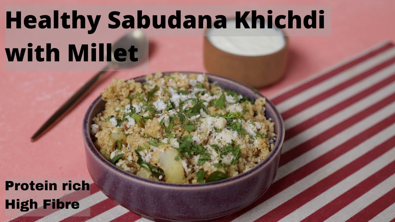 Healthy version of Sabudana Khichdi  | Foxtail Millet Sabudana Khichdi Recipe | Nandita Iyer