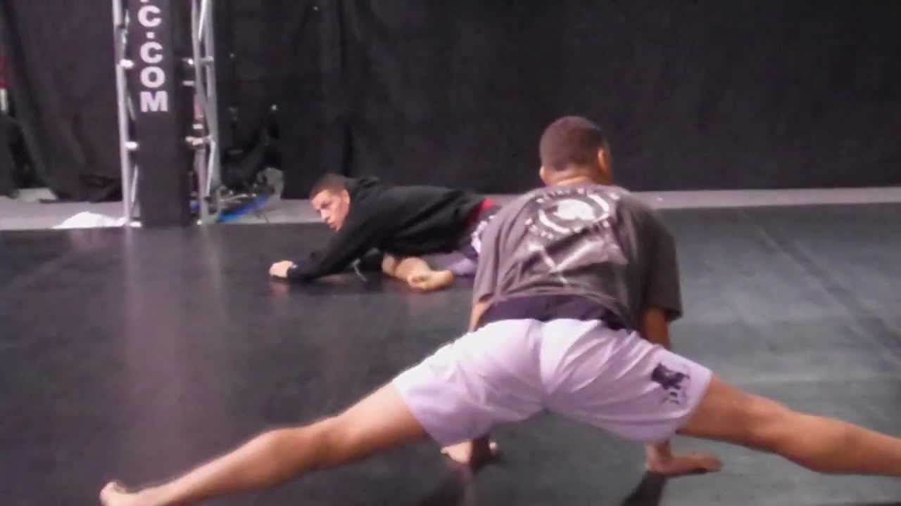 UFC 137: Nick Diaz vs. BJ Penn- Nick Diaz Media Work Out