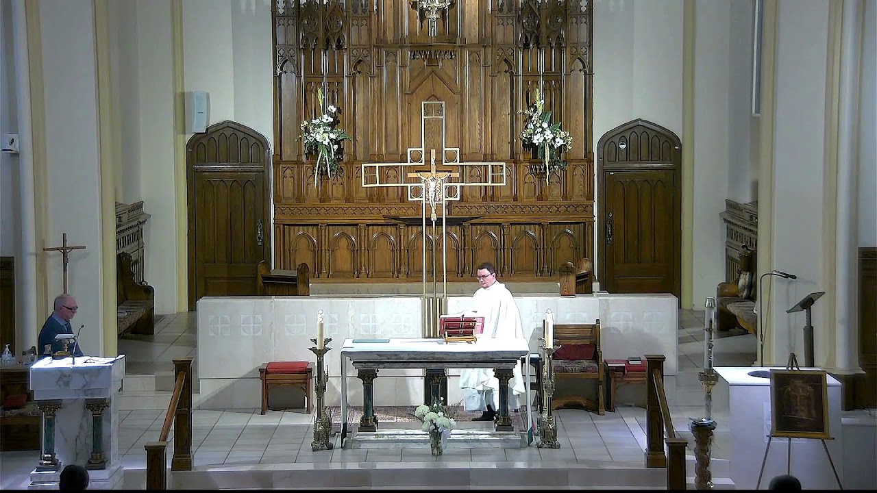Wednesday February 11, 2026.  Our Lady of Lourdes. | 8:30AM Mass | Mass for the Homebound