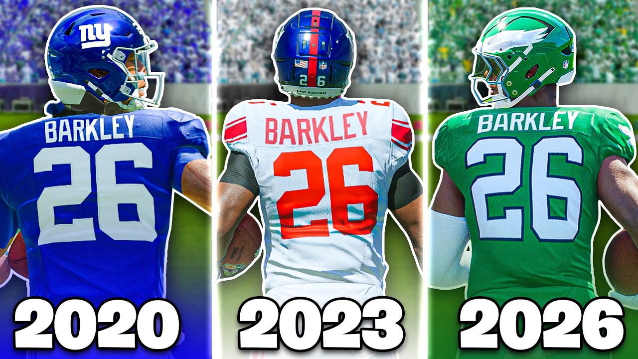 Забейте тачдаун с Сакуоном Баркли в КАЖДОМ Madden!