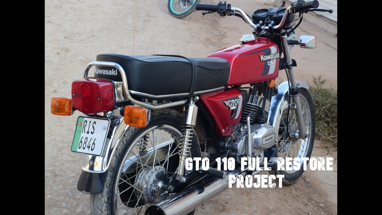 Kawasaki / kawasaki gto110 / gto 110 restore