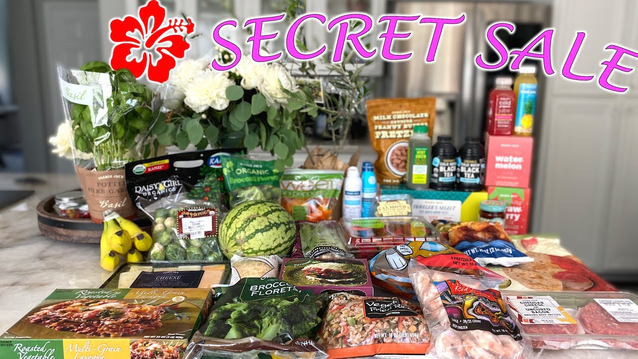 SURPRISE TRADER JOE'S HAUL + TASTE TEST