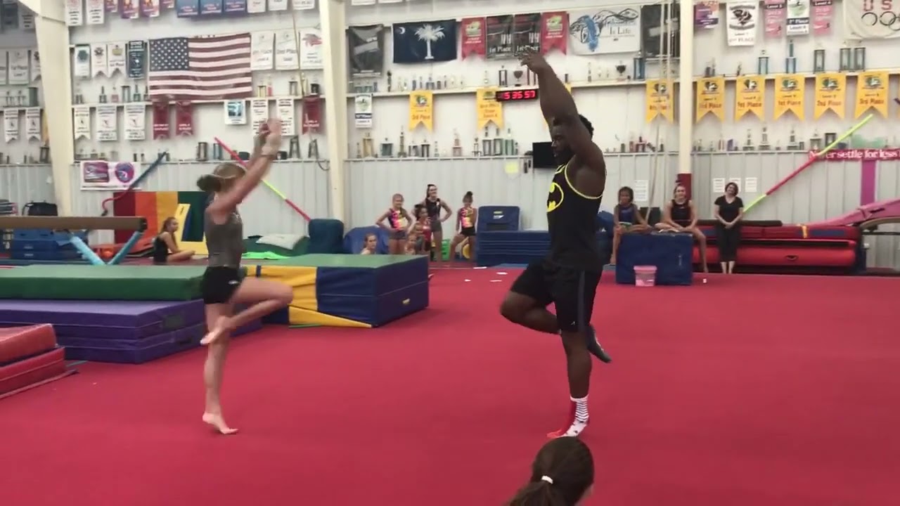 Brian Johnson Choreography - Spongebob Floor music @Gymfloormusixoriginal