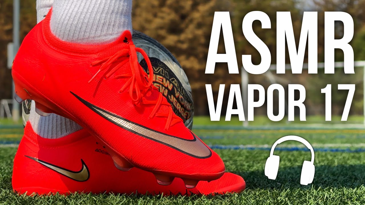 ASMR Training For Soccer / Football In Nike Mercurial Vapor 17 Elite 