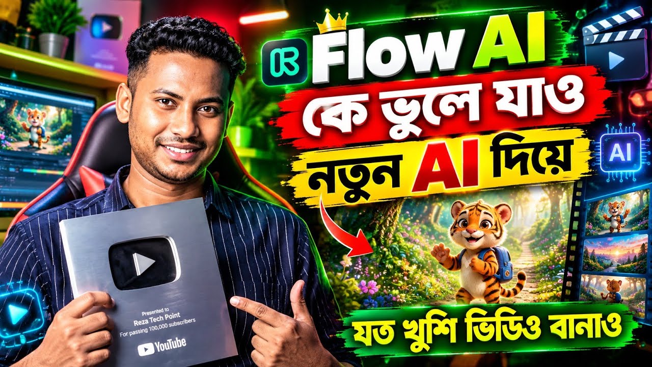 ফ্রিতে যত খুশি তত Ai ভিডিও তৈরি 🔥 Free and unlimited AI video generator 🔥 Free AI video generator