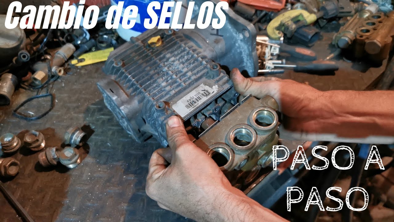 ✅TUTORIAL| 🛠Cambio de SELLOS Hidrolavadora Industrial