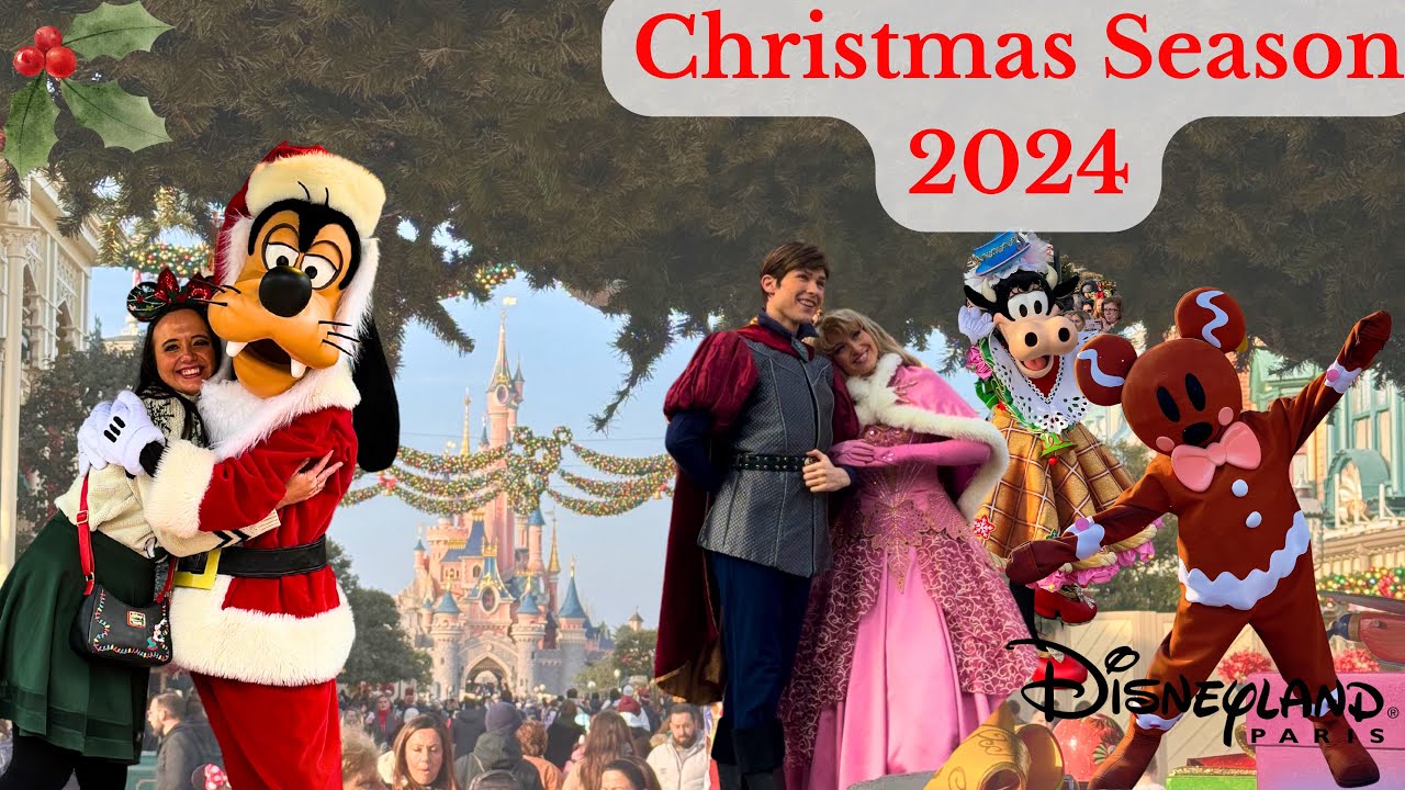 Disneyland Paris Christmas Season: 3 neue Shows & VIP Parade Plätze - Tagestrip Erlebnis! 🎄✨