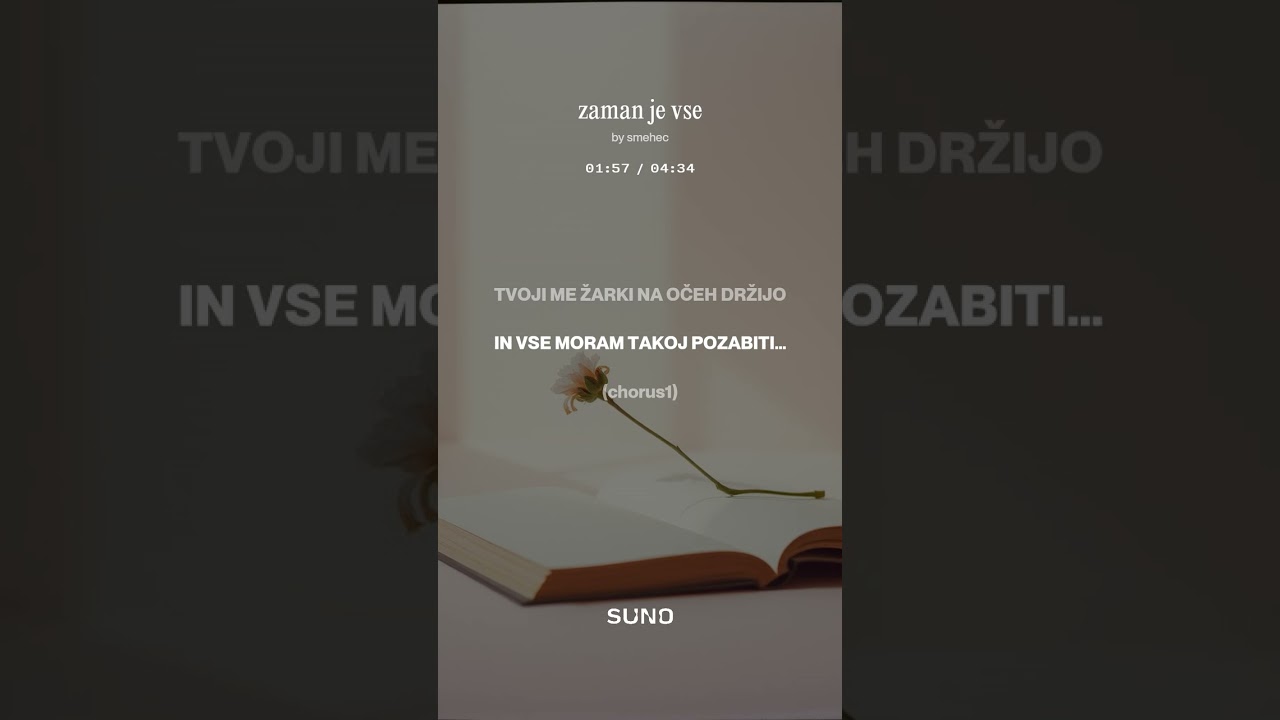 ZAMAN JE VSE