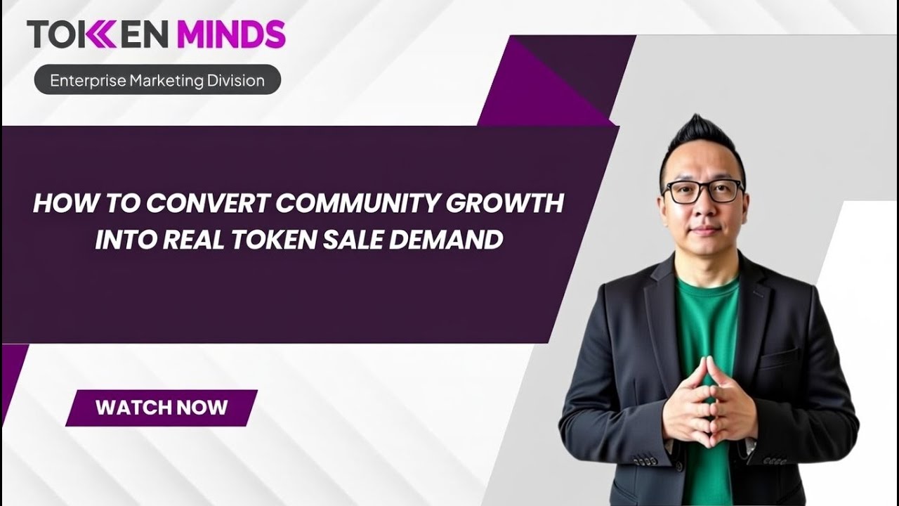 How to Convert Community Growth into Token Sale Demand