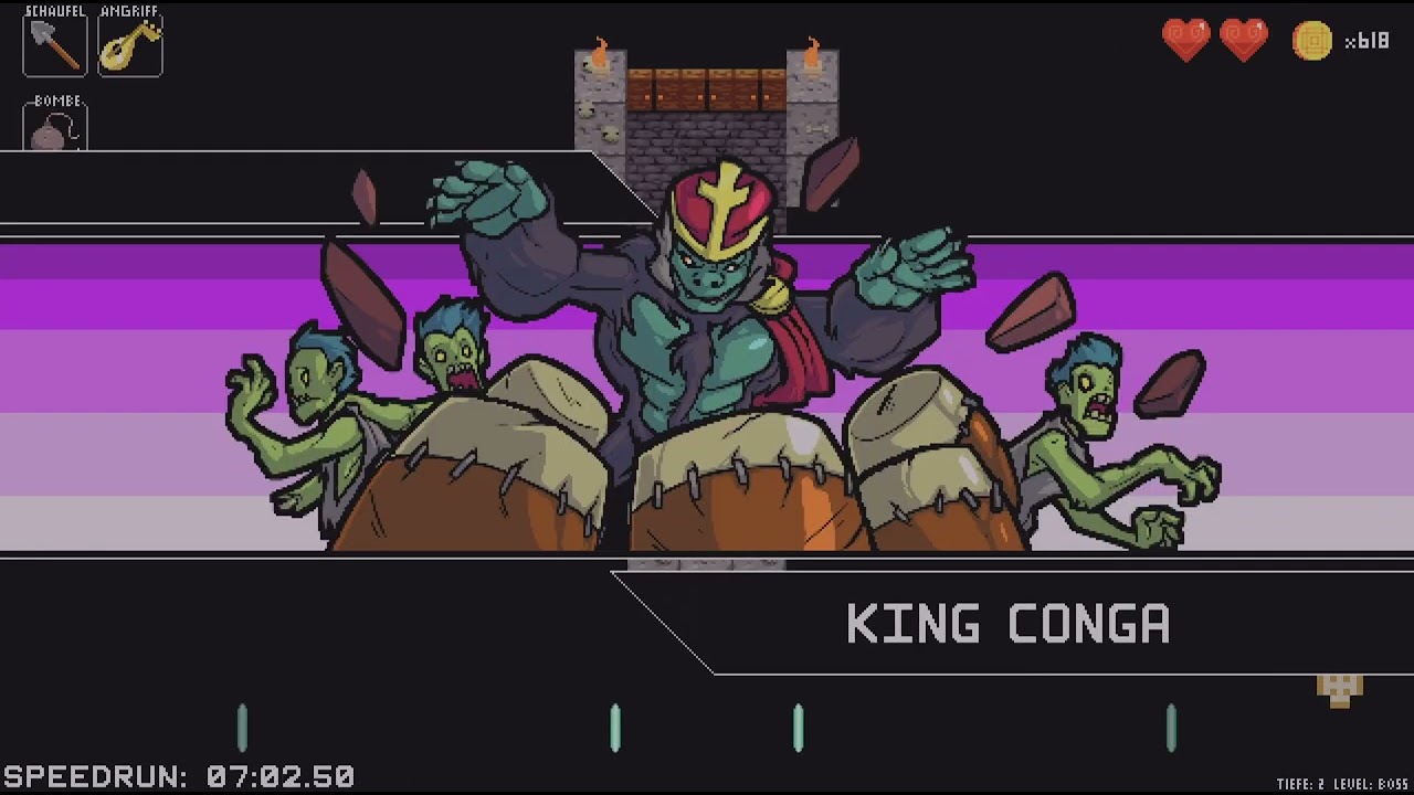 Crypt of the NecroDancer Melody Low% First Clear