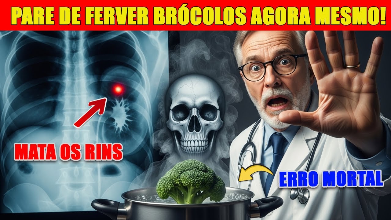 PARE AGORA! Comer Brócolis Assim Transforma Nutrição em VENENO para os Rins!
