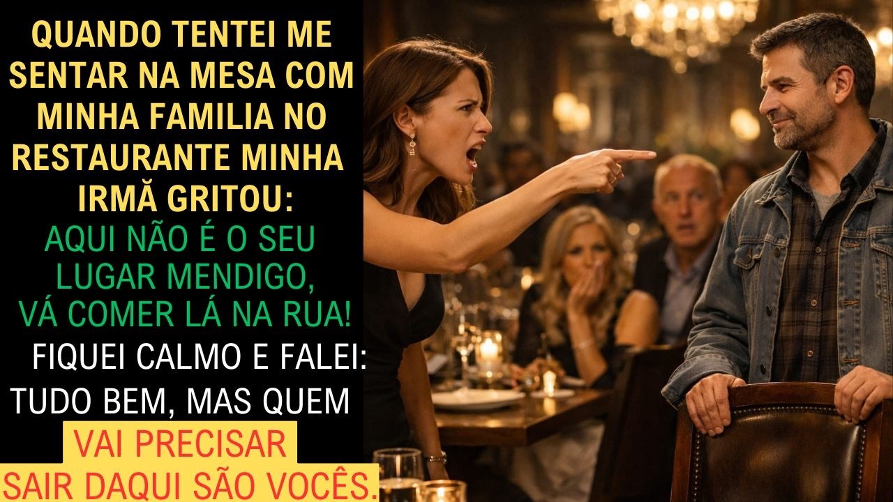 Minha irmã me humilhou diante de todos — segundos depois, o gerente revelou quem eu realmente era.