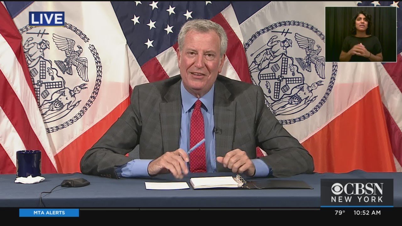 Mayor De Blasio's Daily Briefing