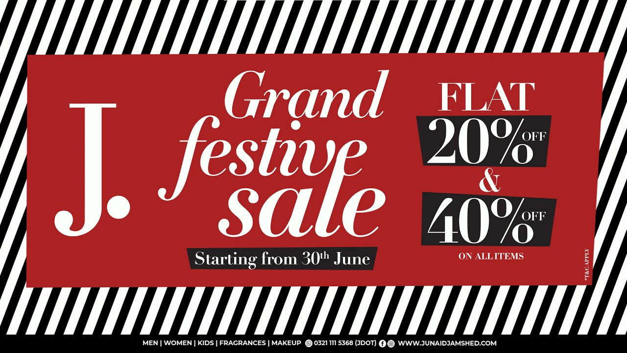 J. Grand Festive Sale