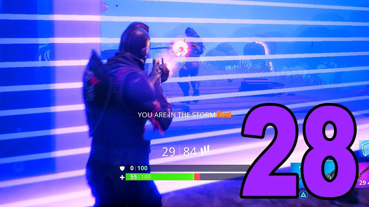 FLANKING THROUGH THE STORM! - Fortnite Battle Royale (Part 28)