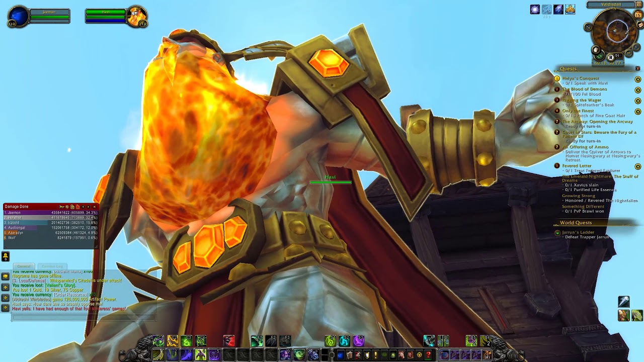 WoW Legion - Trail of Valor: Odyn's Favor