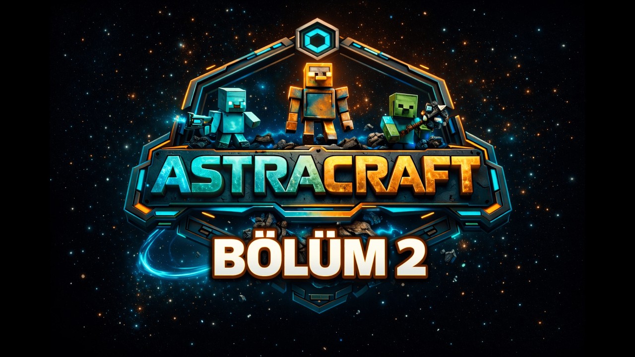 Evimi Yaptım | AstraCraft | Bölüm 2 #astracraft #minecraft