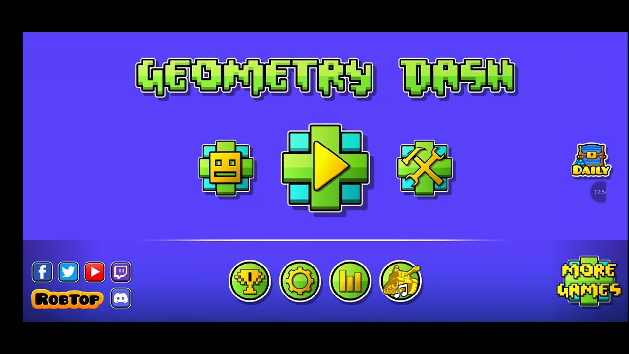 Geometry dash y roblox (es el primer video de 2026)