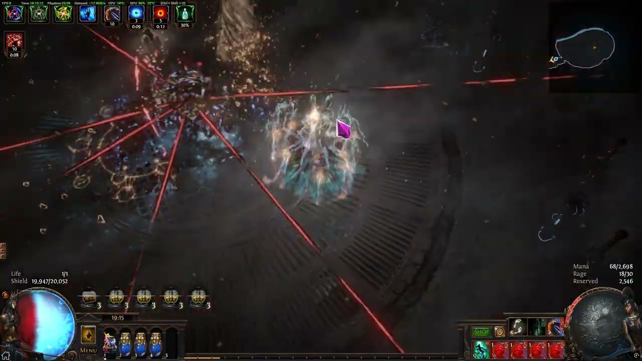 Int/Accuracy Stacking Reave Jugg 80% Delirious Fortress (Non-mageblood version)