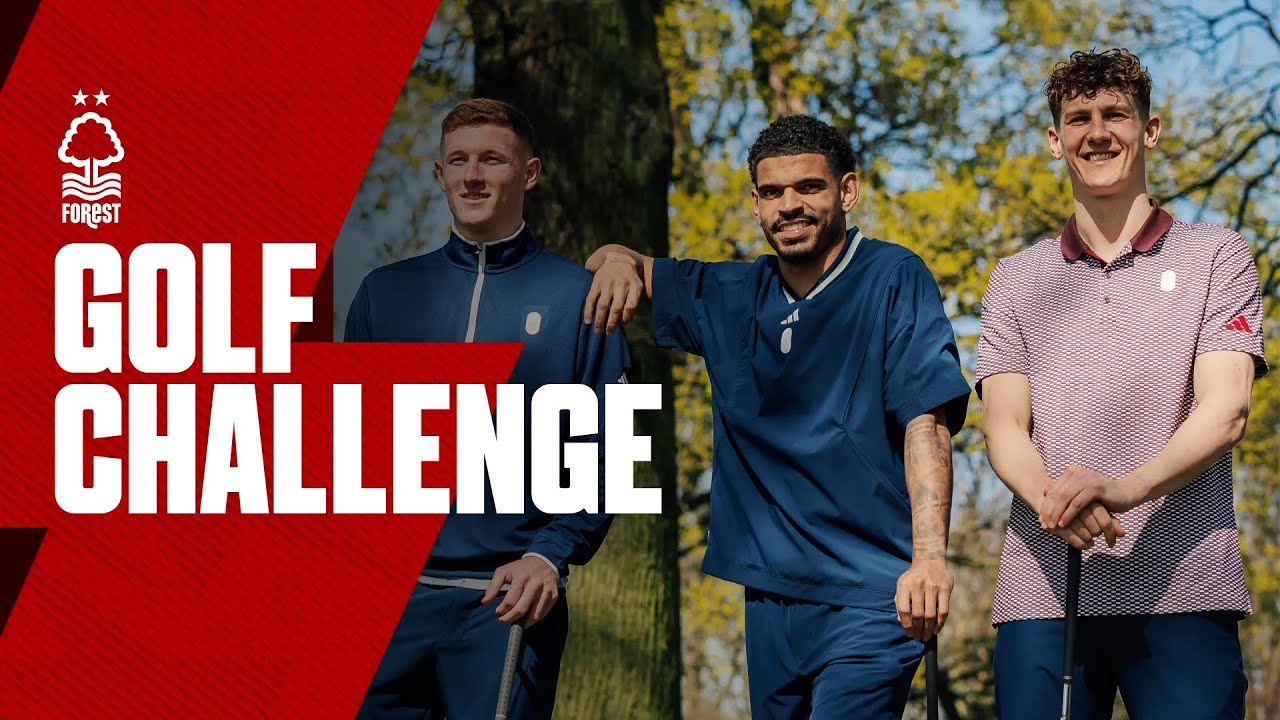 Forest Golf Challenge ⛳ | Gibbs-White, Yates, Anderson & Neco Battle for Bragging Rights 🔥