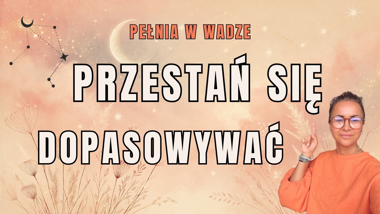 02.04.26 PEŁNIA W WADZE - RELACJE, GRANICE I KONIEC UDAWANIA. CZAS SPRAWDZIĆ GDZIE ZDRADZASZ SIEBIE
