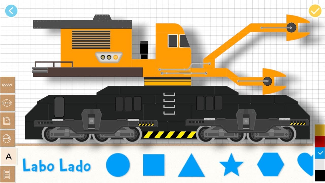 Labo Brick Train - รถไฟอิฐลาโบ คันที่ 97 - By One1