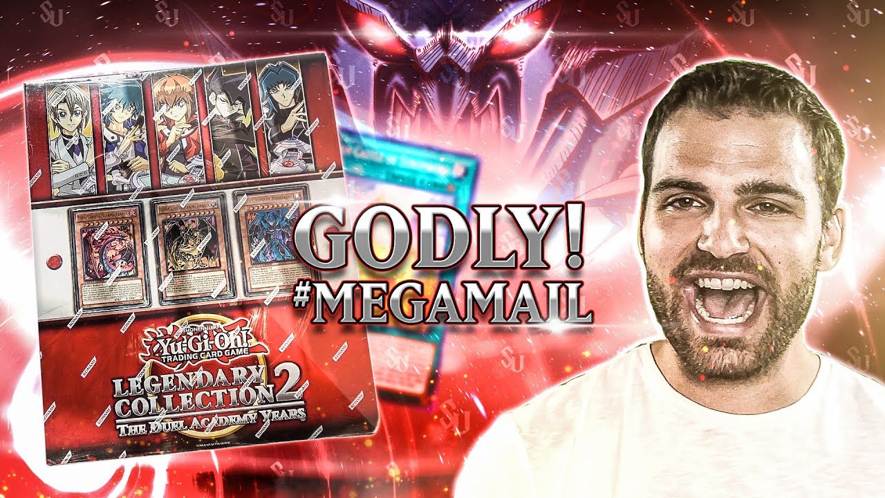 Коллекция YuGiOh Legendary Collection Duel Academy Years | ЗОЛОТЫЕ БОЖЕСТВЕННЫЕ КАРТЫ!!? #MegaMail