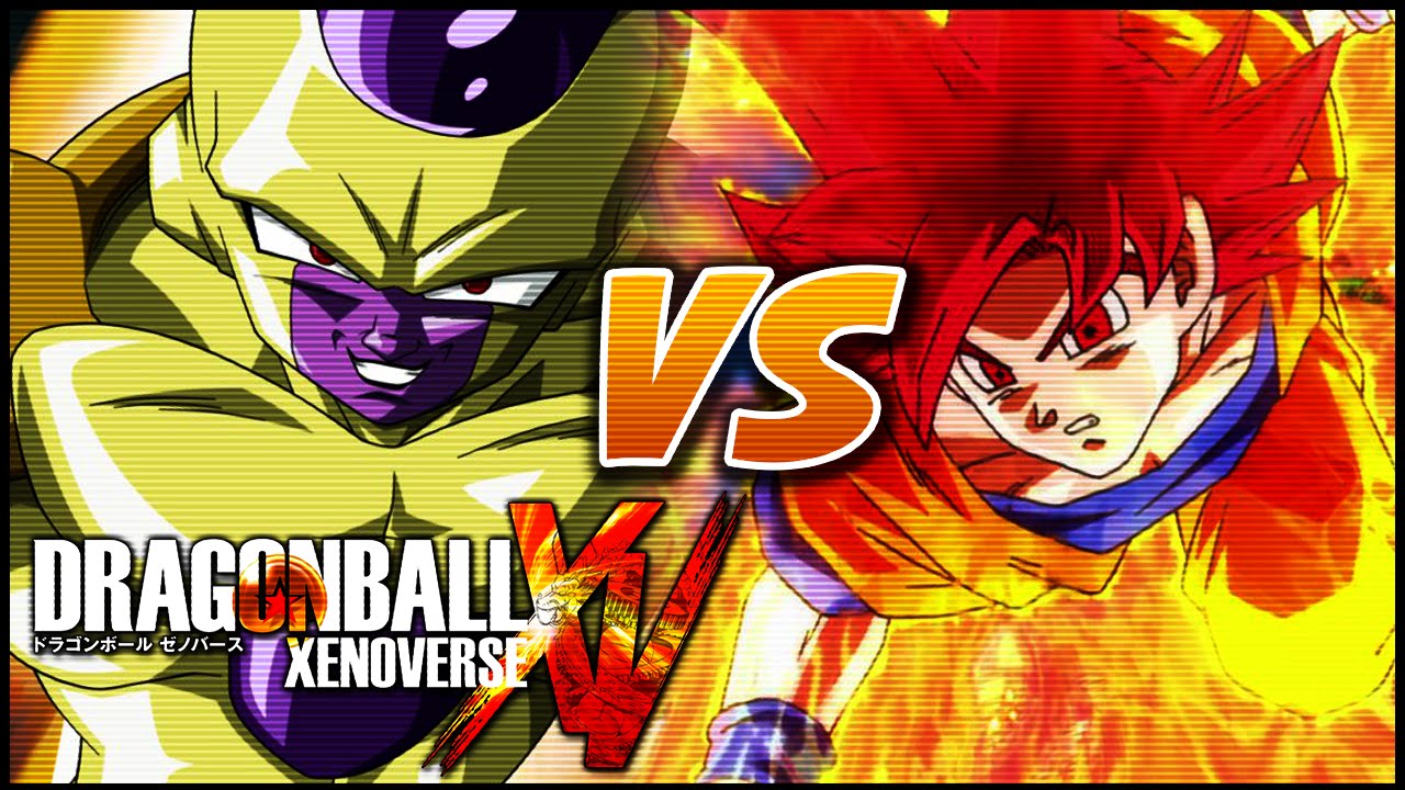 Golden Frieza vs Super Saiyan God Goku! (Mod) - Dragonball Xenoverse【HD】