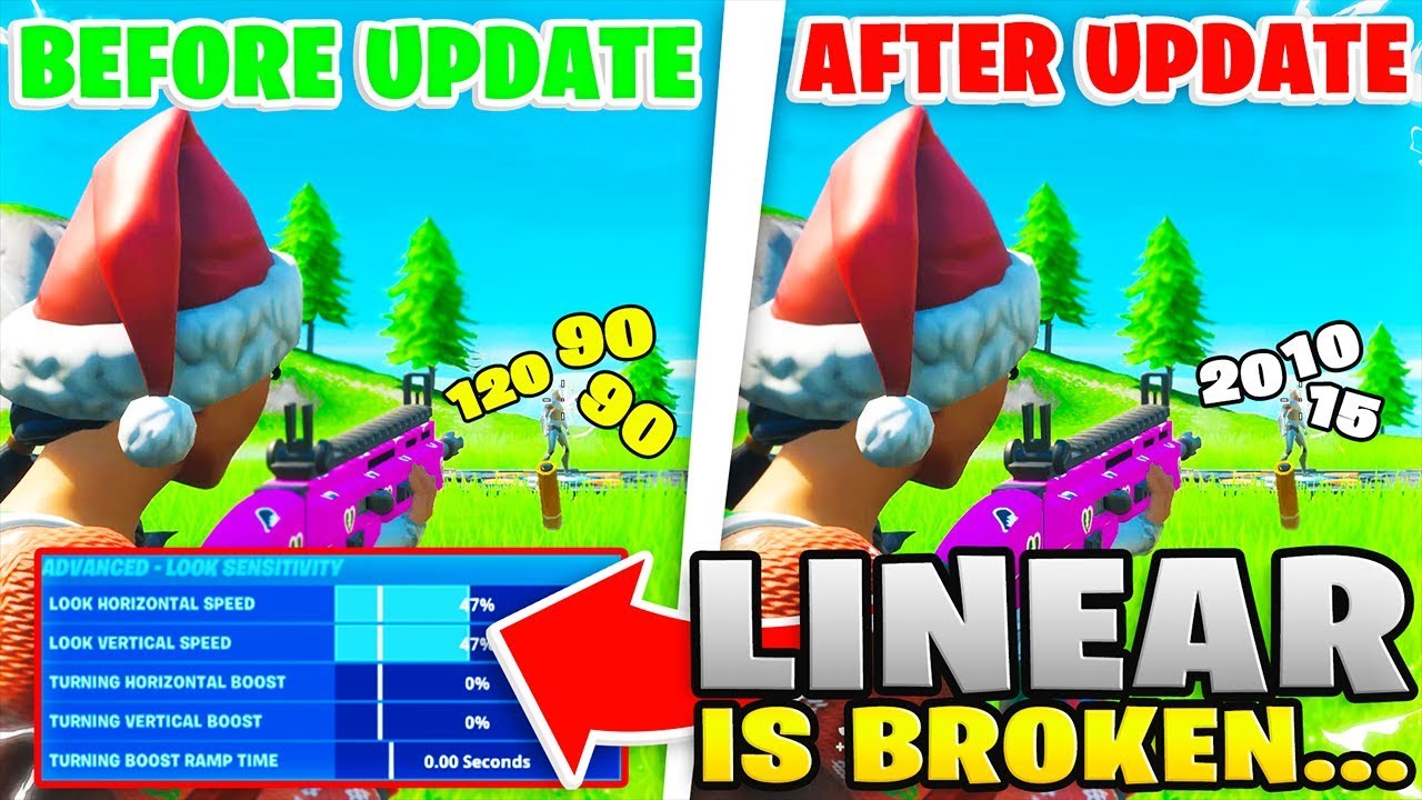 Linear Aim Assist Has Been RUINED...Here's How! (Controller Fortnite PS4 + Xbox)
