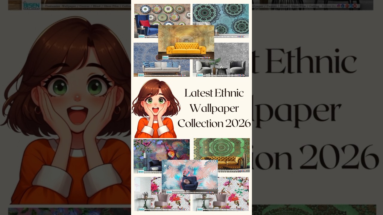🌟 Discover the breathtaking world of the latest ethnic wallpaper designs! 🌟