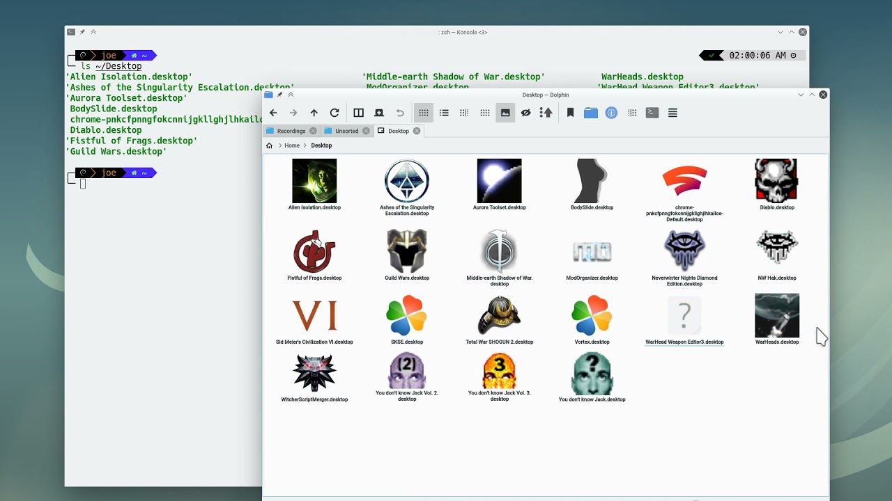 Making desktop and menu icons on Linux based operating systems.
