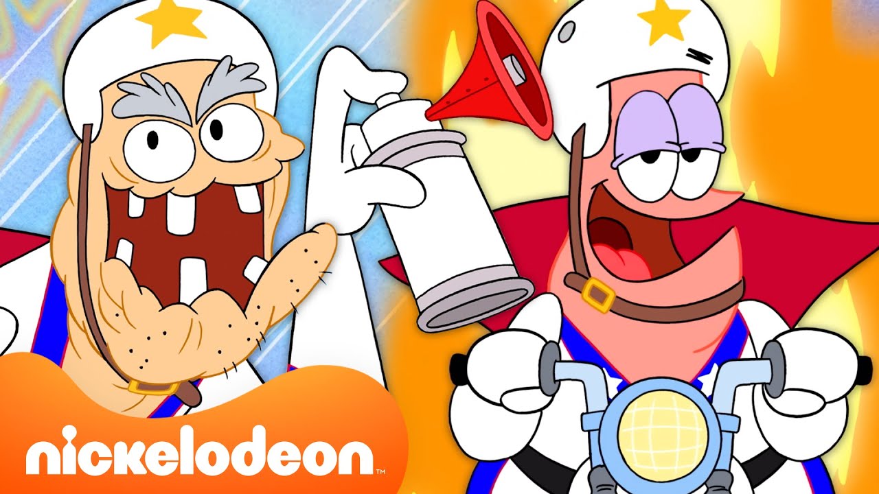 Patrick Becomes a STUNT PERFORMER! 🏍 The Patrick Star Show Episode in 5 MINUTES | Nickelodeon