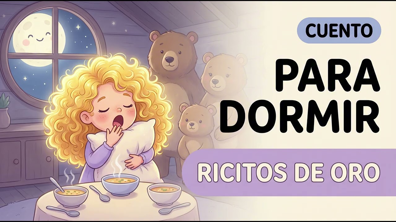 Cuentos para dormir 🌙 | Ricitos de Oro | Cuento para Dormir (Sueño Profundo para Niños)