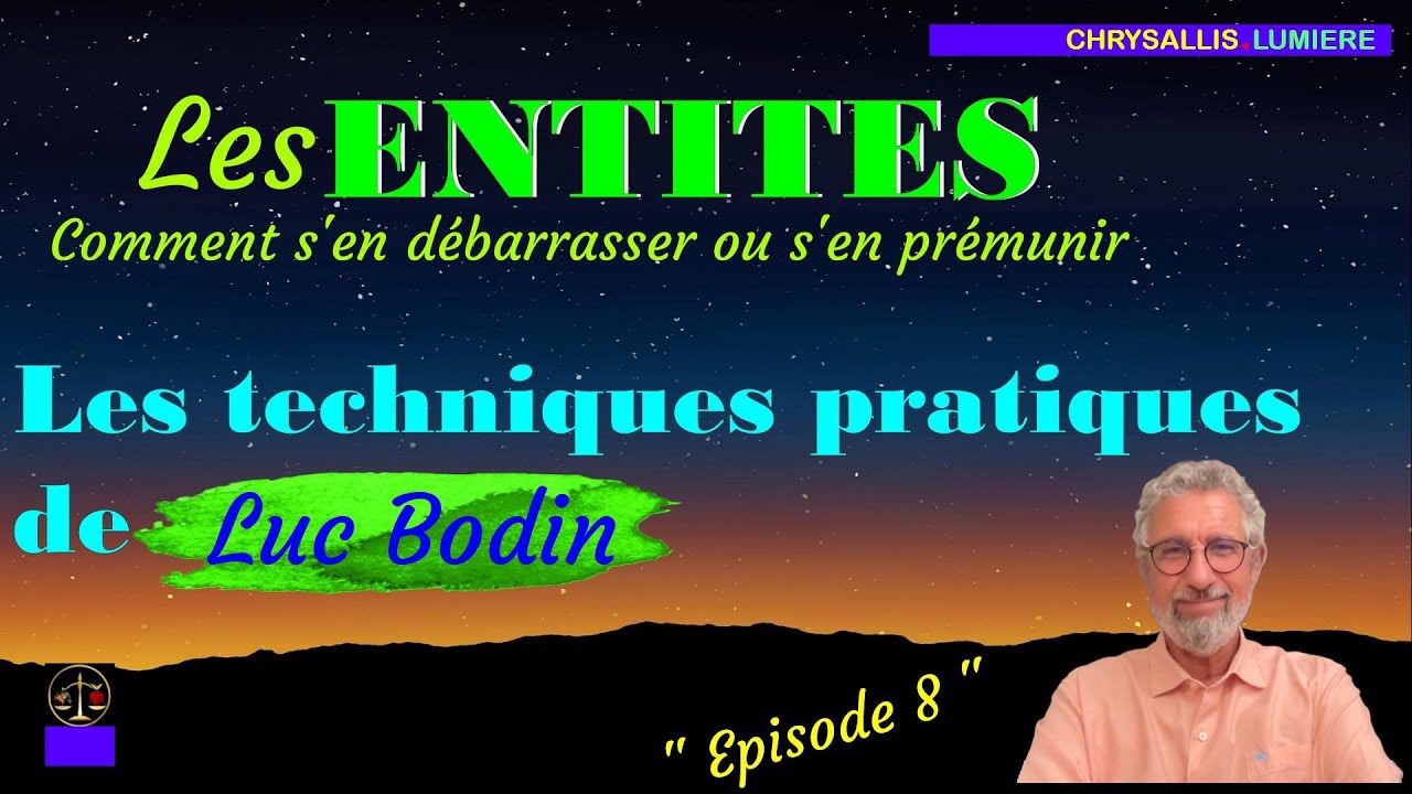 Podcast avec Luc Bodin - Episode 8 - Techniques pratiques pour se débarrasser des entités