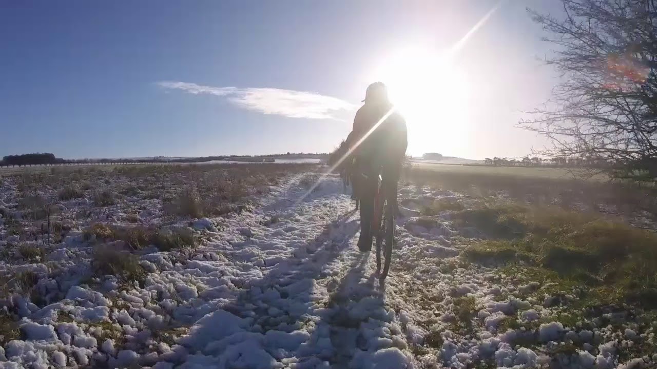 #SCG Cambridge Christmas cyclocross & MTB snow ride