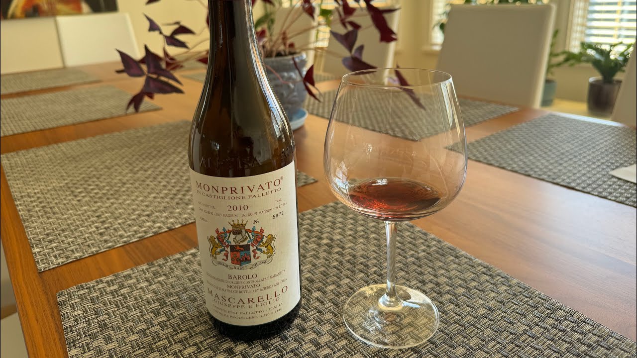 Giuseppe Mascarello 2010 Barolo Monprivato Trophy Italian Wine Review