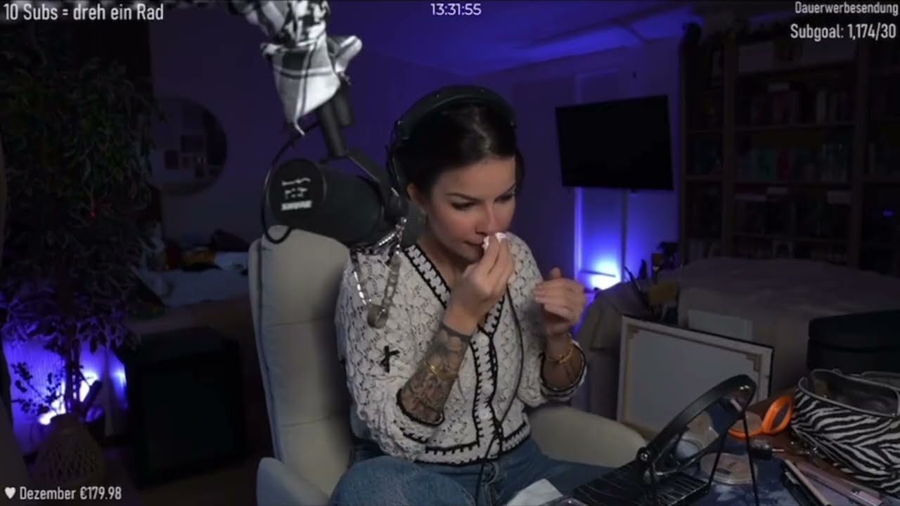 Twitch streamers blowing their noses 8