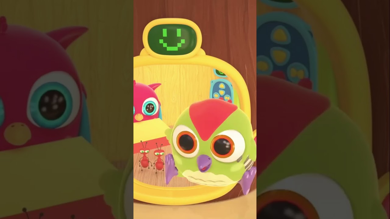 Las hormigas aprenden a usar el ascensor. El B&uacute;ho Hop Hop. Dibujos animados para ni&ntilde;os