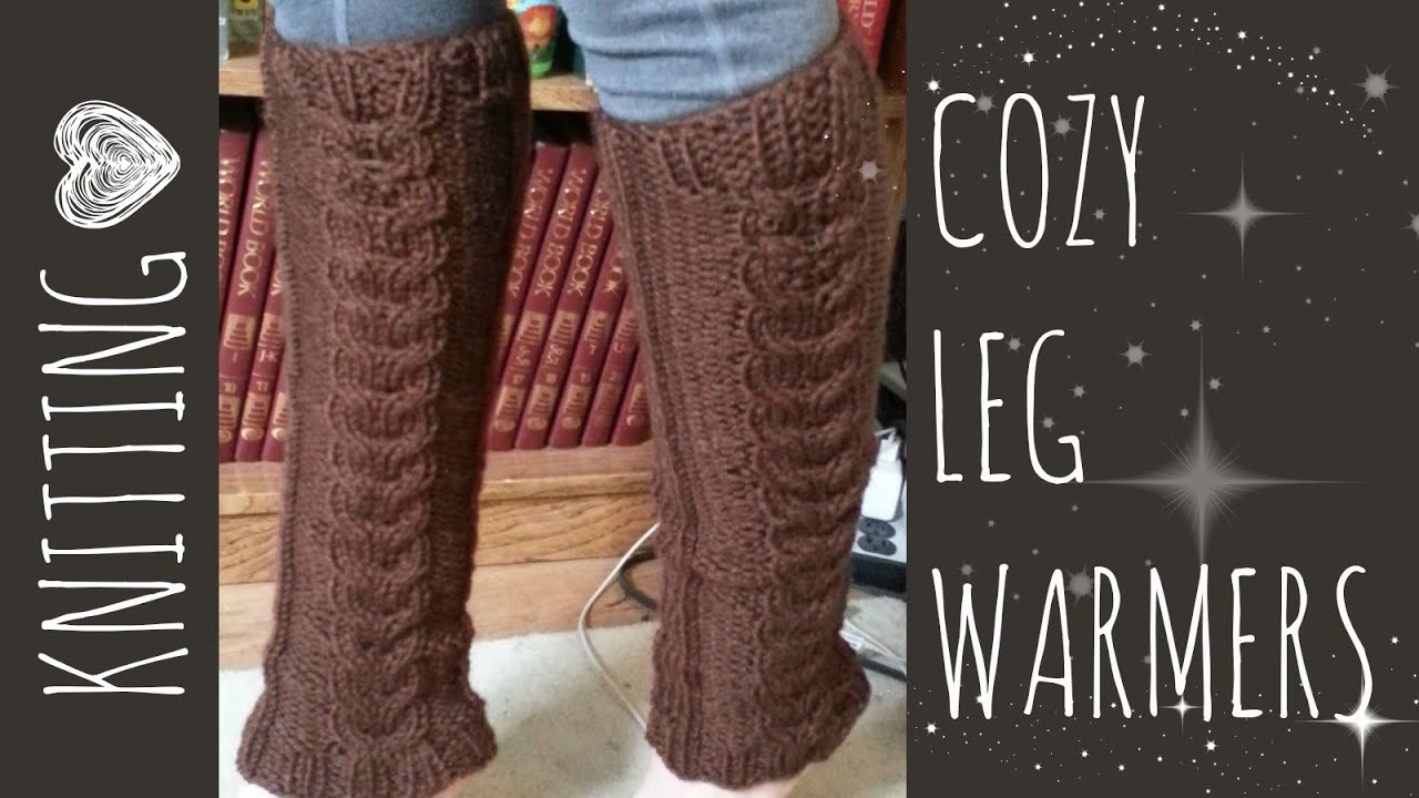 Cozy Cable Leg Warmers | Knit Pattern | Knitting Accessories Tutorial