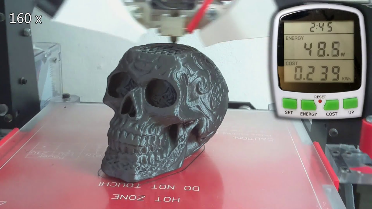 Pomiar zużycia prądu przez drukarkę 3D