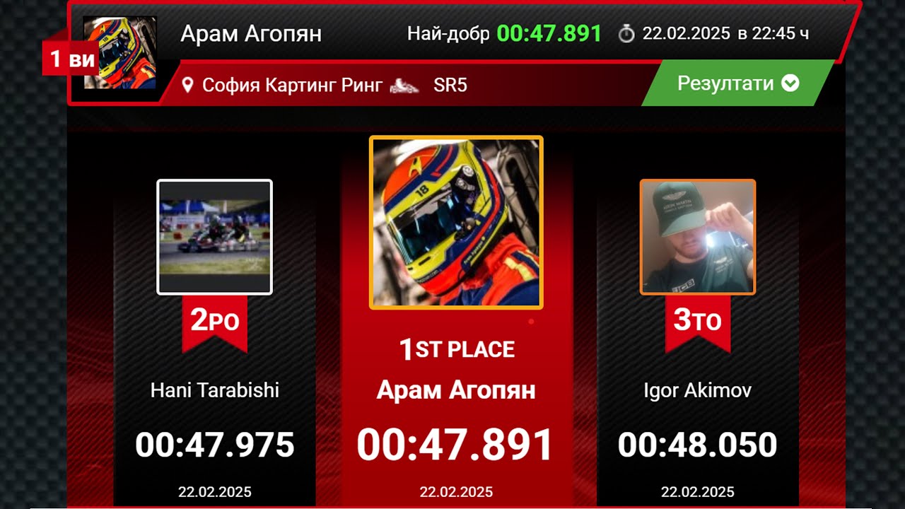sofia #karting ring | second driving | 22-02-2025