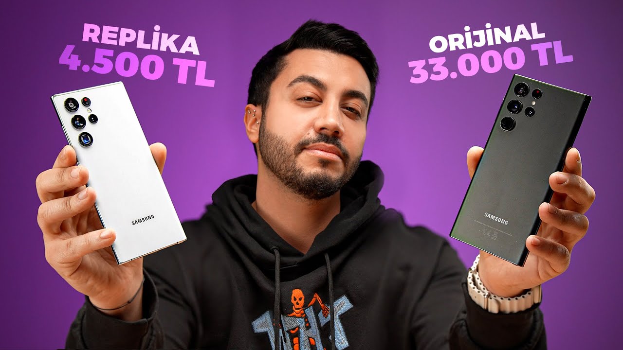 ÇAKMA SAMSUNG GALAXY S22 ULTRA İLE ORİJİNALİNİ KIYASLADIM !!