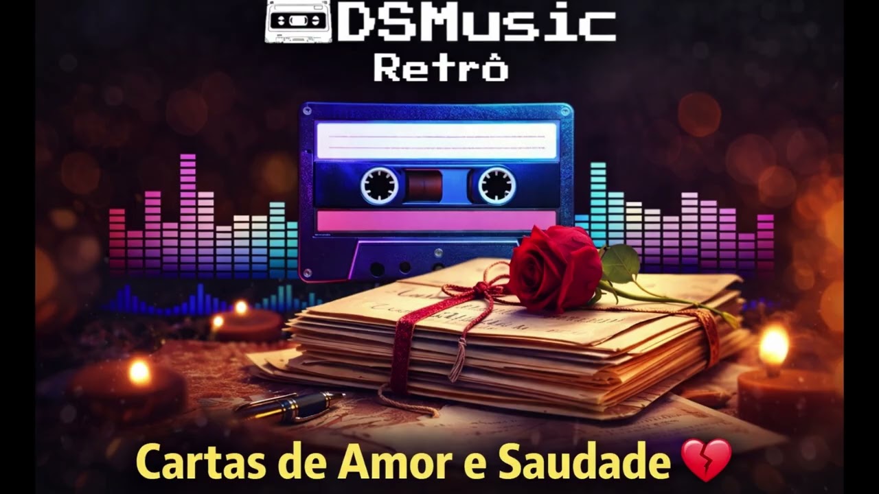 CARTAS DE AMOR E SAUDADE 💔 | Brega Romântico Retrô Anos 80 e 90