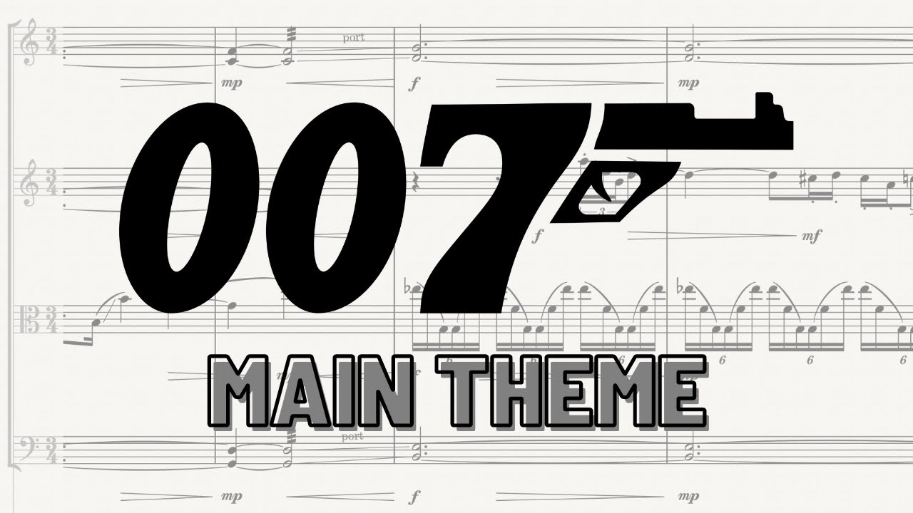 James Bond 007 - Main theme (Sheet Music / Partitura)