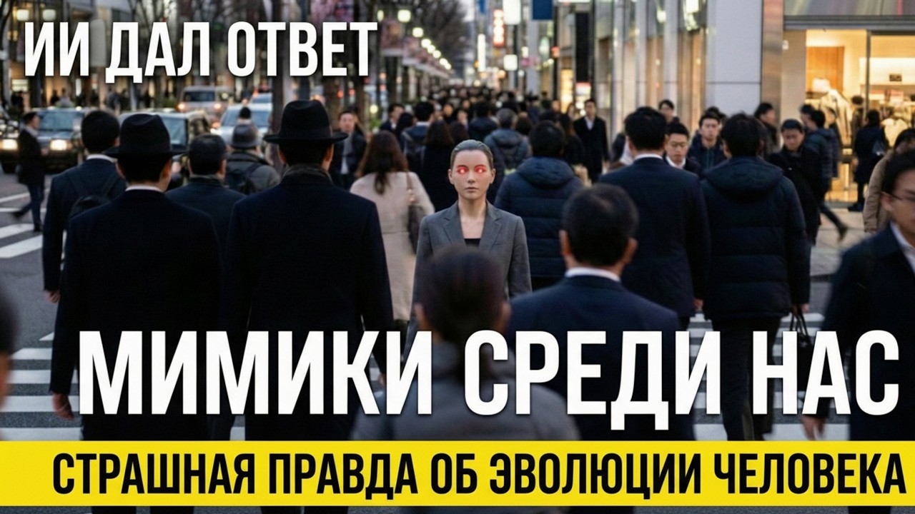 ИИ ДАЛ ОТВЕТ: ЗЛОВЕЩАЯ ДОЛИНА. Страшная ПРАВДА об эволюции ЧЕЛОВЕКА 