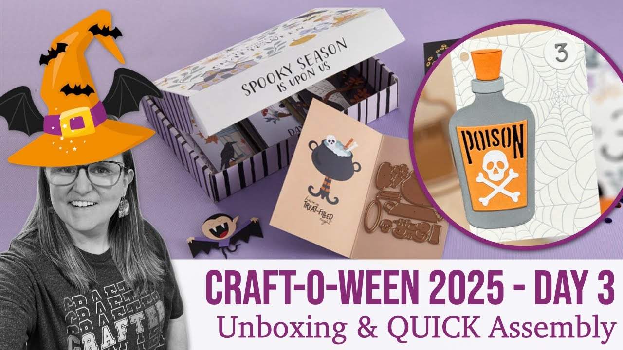 Spellbinders CraftOWeen Day 3 REVEAL 🦇 Halloween Advent Calendar 2025
